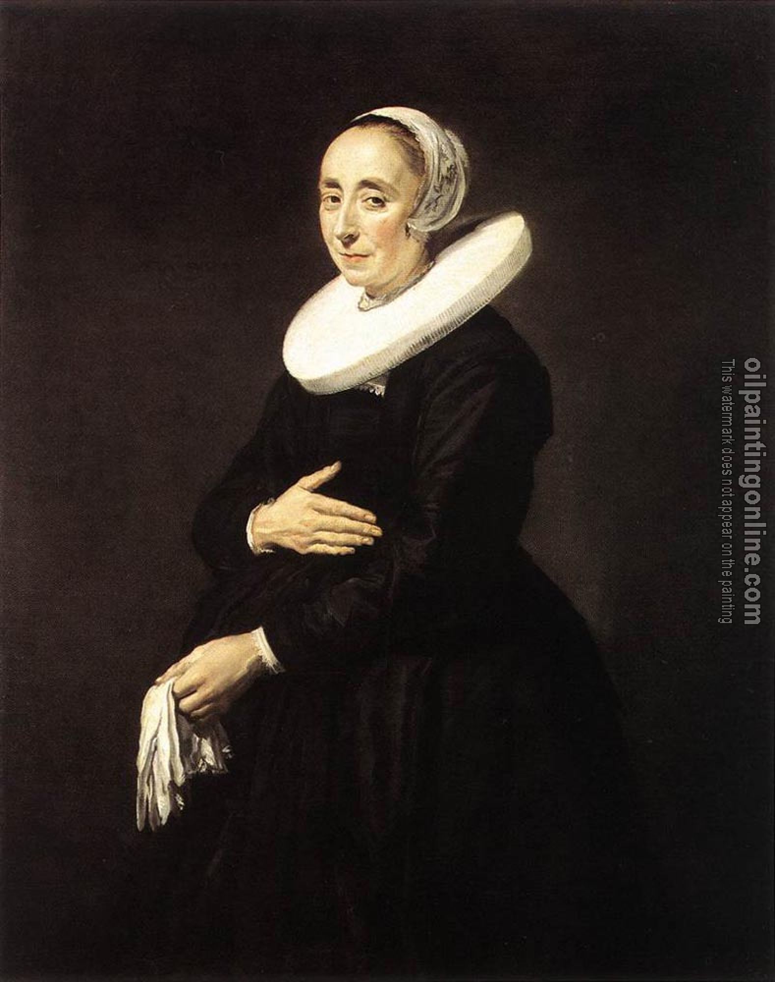 Hals, Frans - Portrait Of A Woman